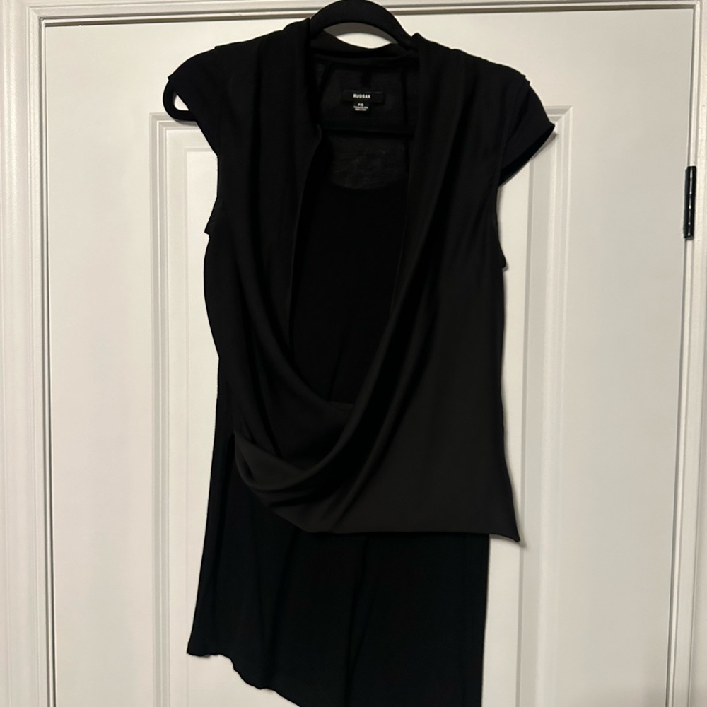 Rudsak flowy black long top - Picture 4 of 6